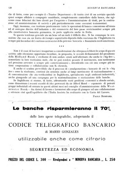 Minerva bancaria rivista mensile