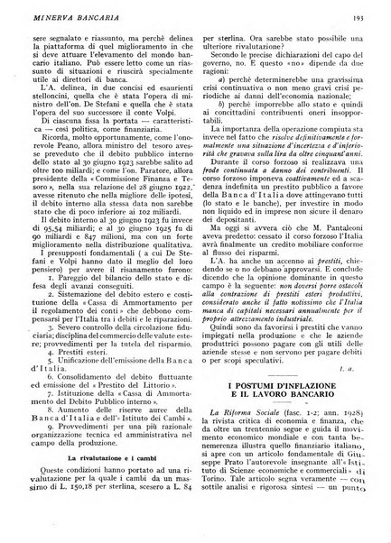 Minerva bancaria rivista mensile