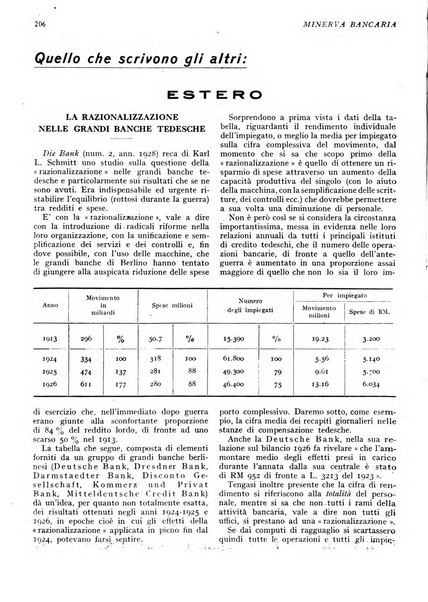 Minerva bancaria rivista mensile