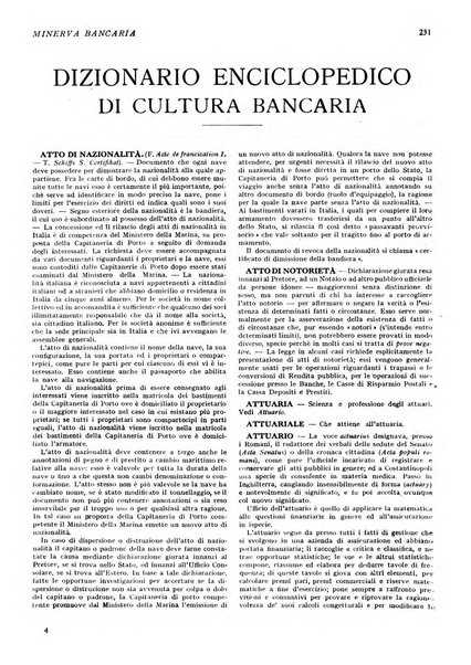 Minerva bancaria rivista mensile