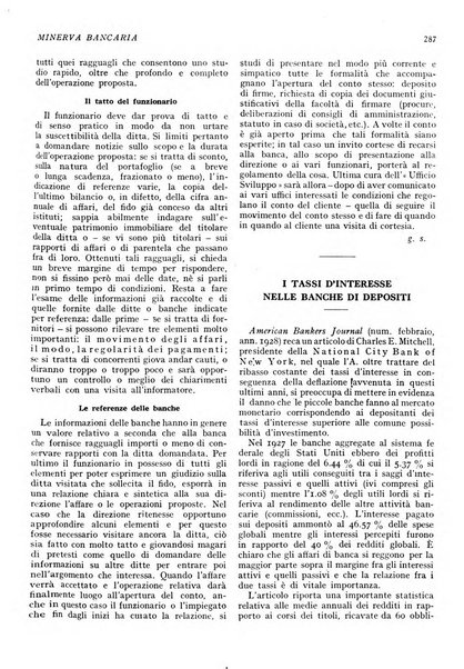 Minerva bancaria rivista mensile