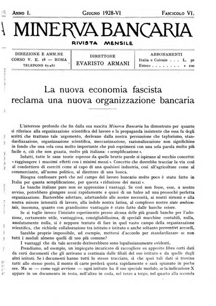 Minerva bancaria rivista mensile