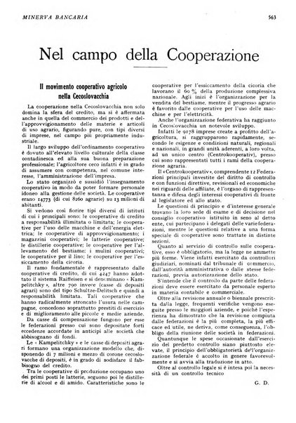 Minerva bancaria rivista mensile