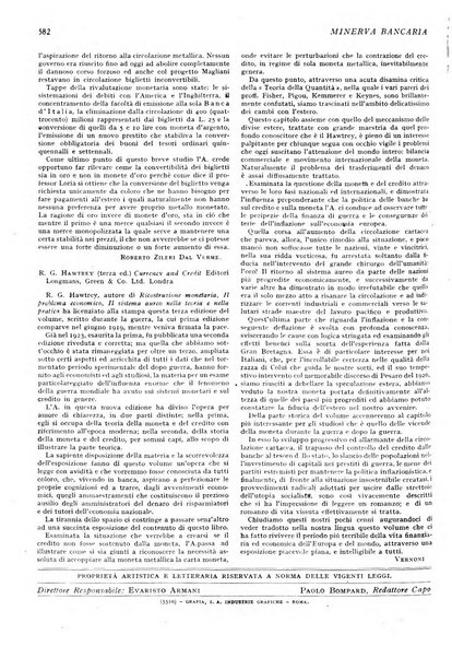 Minerva bancaria rivista mensile