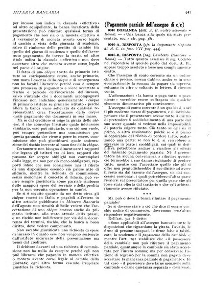 Minerva bancaria rivista mensile