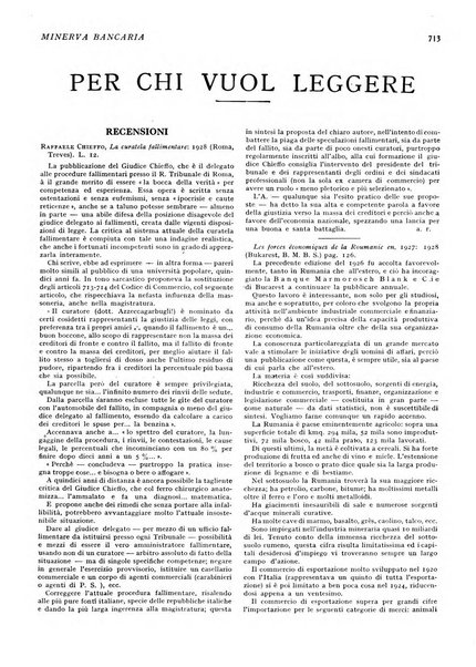 Minerva bancaria rivista mensile