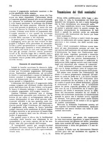 Minerva bancaria rivista mensile