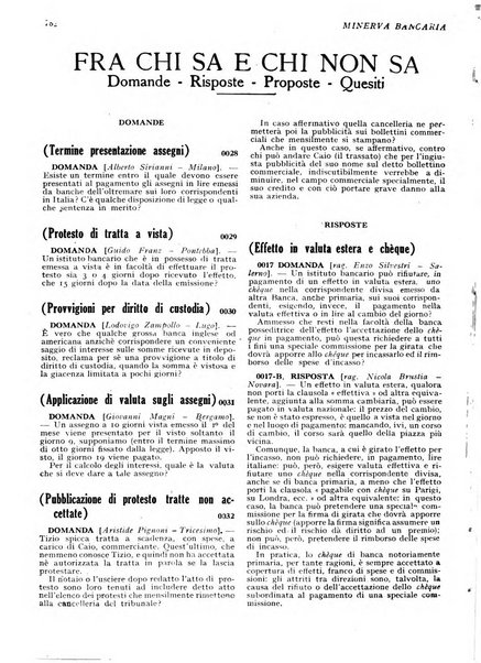 Minerva bancaria rivista mensile