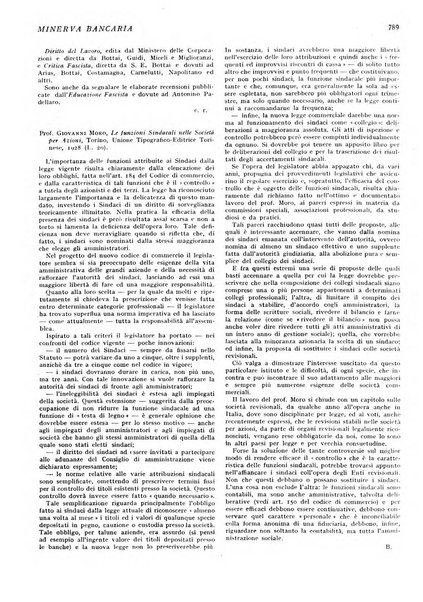 Minerva bancaria rivista mensile