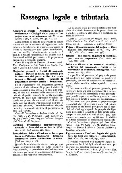 Minerva bancaria rivista mensile