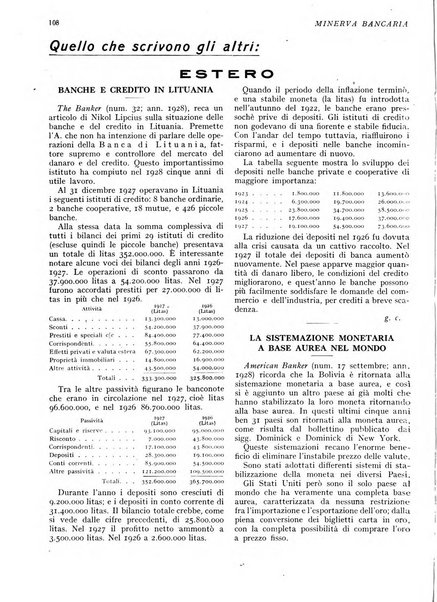 Minerva bancaria rivista mensile