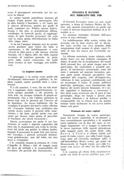 Minerva bancaria rivista mensile