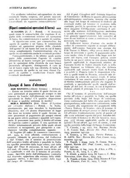 Minerva bancaria rivista mensile