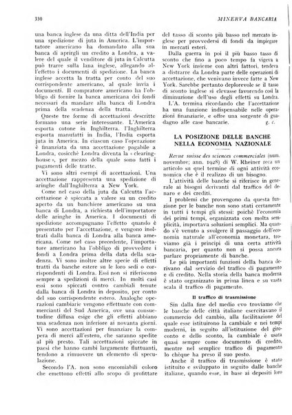 Minerva bancaria rivista mensile