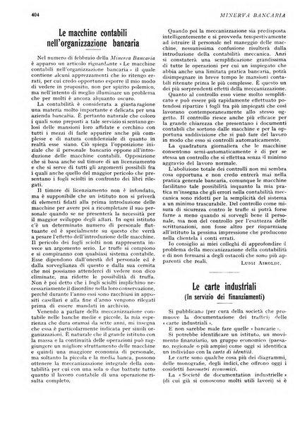 Minerva bancaria rivista mensile