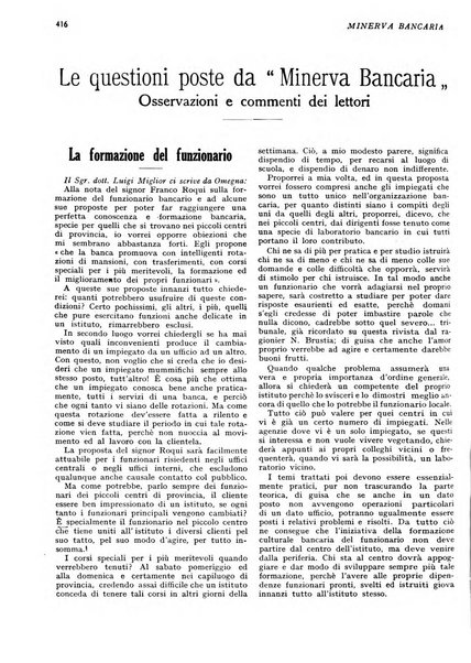 Minerva bancaria rivista mensile