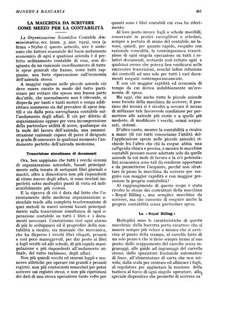 Minerva bancaria rivista mensile