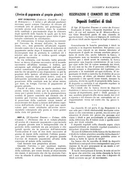 Minerva bancaria rivista mensile