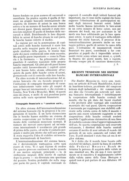 Minerva bancaria rivista mensile