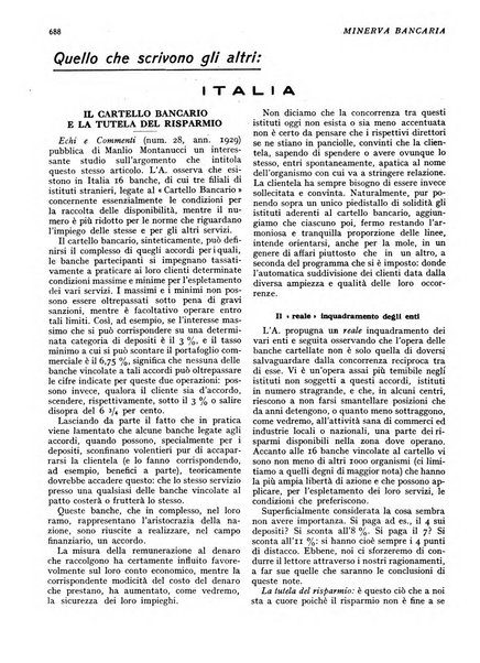 Minerva bancaria rivista mensile