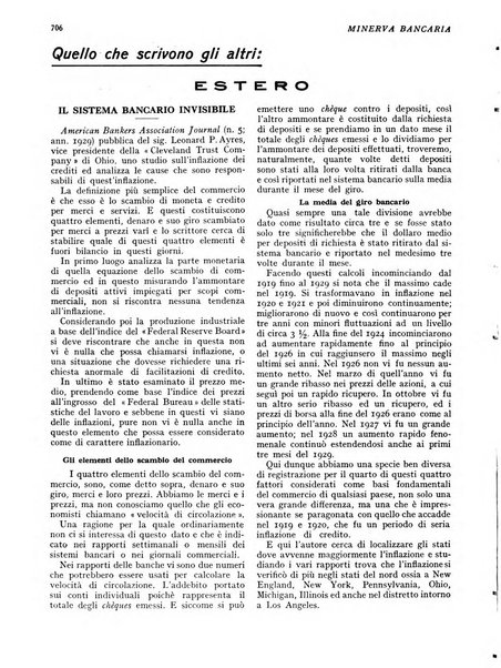 Minerva bancaria rivista mensile