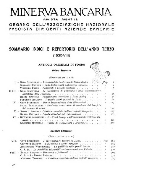 Minerva bancaria rivista mensile