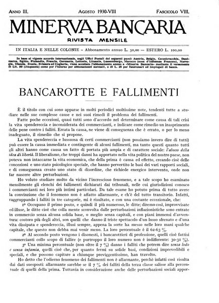 Minerva bancaria rivista mensile