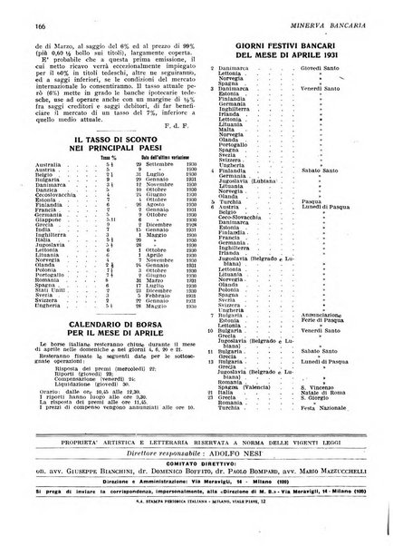 Minerva bancaria rivista mensile