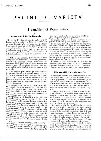 Minerva bancaria rivista mensile