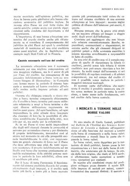 Minerva bancaria rivista mensile