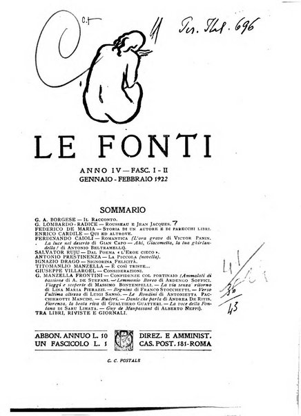 Le fonti