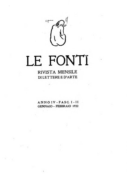 Le fonti