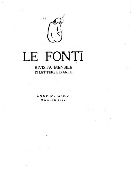 Le fonti