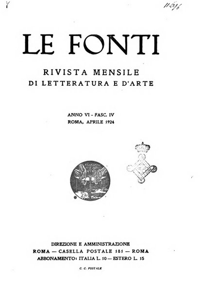 Le fonti