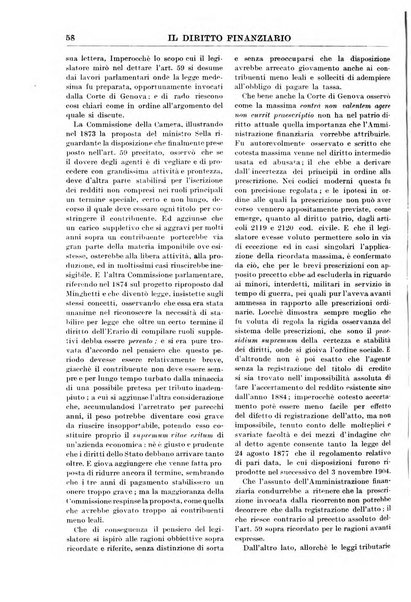 Il diritto finanziario rivista quindicinale di dottrina e giurisprudenza in materia d'imposte dirette e tasse sugli affari