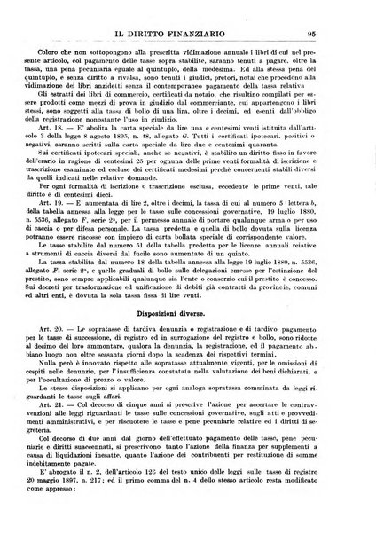 Il diritto finanziario rivista quindicinale di dottrina e giurisprudenza in materia d'imposte dirette e tasse sugli affari