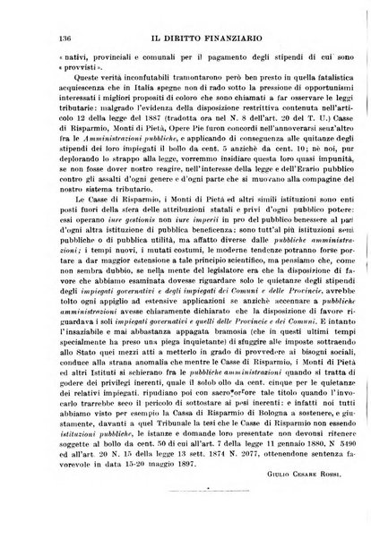 Il diritto finanziario rivista quindicinale di dottrina e giurisprudenza in materia d'imposte dirette e tasse sugli affari