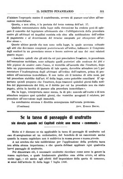 Il diritto finanziario rivista quindicinale di dottrina e giurisprudenza in materia d'imposte dirette e tasse sugli affari