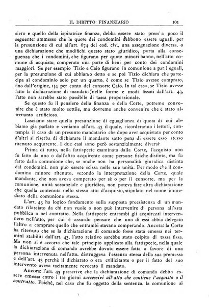 Il diritto finanziario rivista quindicinale di dottrina e giurisprudenza in materia d'imposte dirette e tasse sugli affari