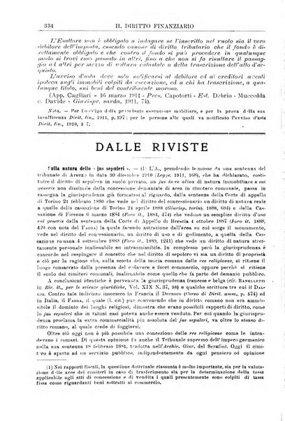 Il diritto finanziario rivista quindicinale di dottrina e giurisprudenza in materia d'imposte dirette e tasse sugli affari