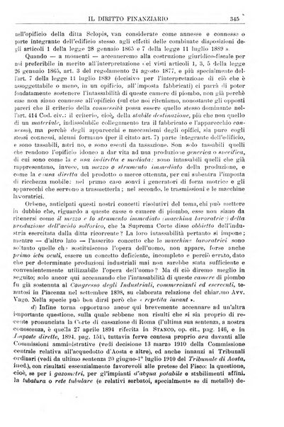 Il diritto finanziario rivista quindicinale di dottrina e giurisprudenza in materia d'imposte dirette e tasse sugli affari