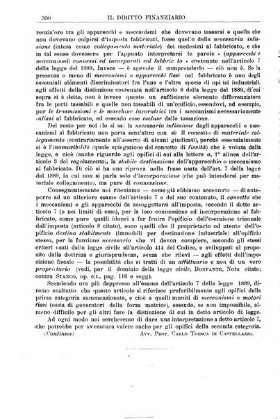 Il diritto finanziario rivista quindicinale di dottrina e giurisprudenza in materia d'imposte dirette e tasse sugli affari