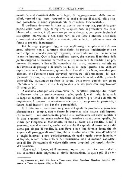 Il diritto finanziario rivista quindicinale di dottrina e giurisprudenza in materia d'imposte dirette e tasse sugli affari