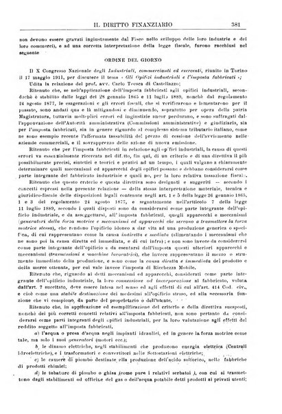 Il diritto finanziario rivista quindicinale di dottrina e giurisprudenza in materia d'imposte dirette e tasse sugli affari