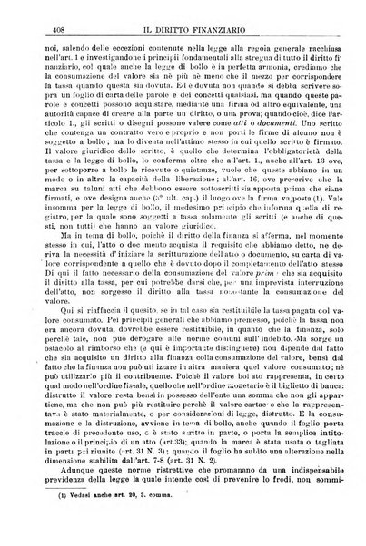 Il diritto finanziario rivista quindicinale di dottrina e giurisprudenza in materia d'imposte dirette e tasse sugli affari