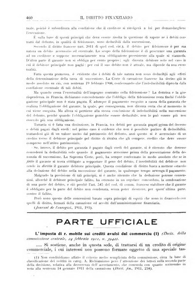 Il diritto finanziario rivista quindicinale di dottrina e giurisprudenza in materia d'imposte dirette e tasse sugli affari