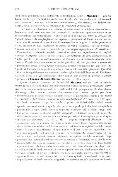 Il diritto finanziario rivista quindicinale di dottrina e giurisprudenza in materia d'imposte dirette e tasse sugli affari