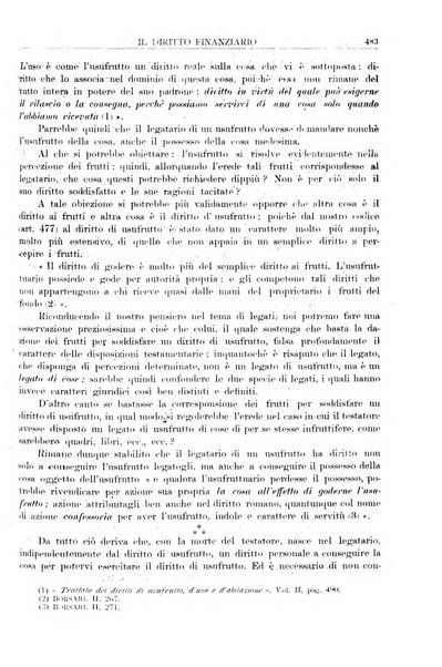 Il diritto finanziario rivista quindicinale di dottrina e giurisprudenza in materia d'imposte dirette e tasse sugli affari