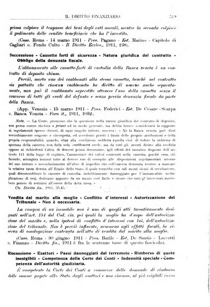 Il diritto finanziario rivista quindicinale di dottrina e giurisprudenza in materia d'imposte dirette e tasse sugli affari