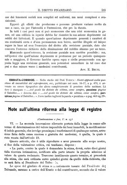 Il diritto finanziario rivista quindicinale di dottrina e giurisprudenza in materia d'imposte dirette e tasse sugli affari